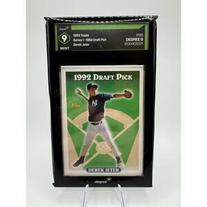 1993 Topps - Derek Jeter #98 (RC) DEGREE 9